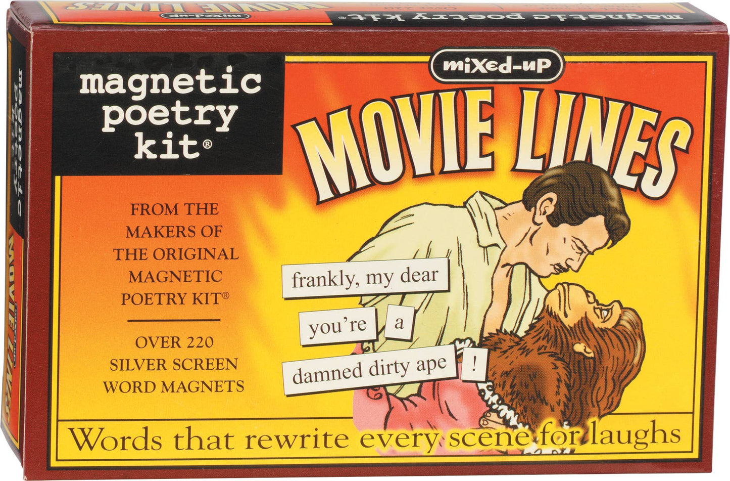 Mixed-Up Movie Lines Magnetic Poetry Kit