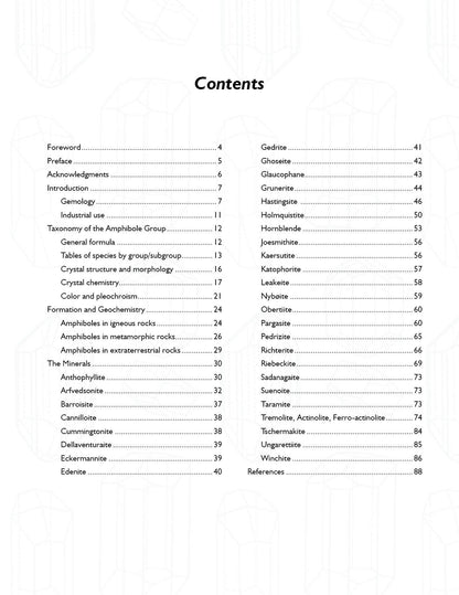 Collectors' Guide to the Amphibole Group