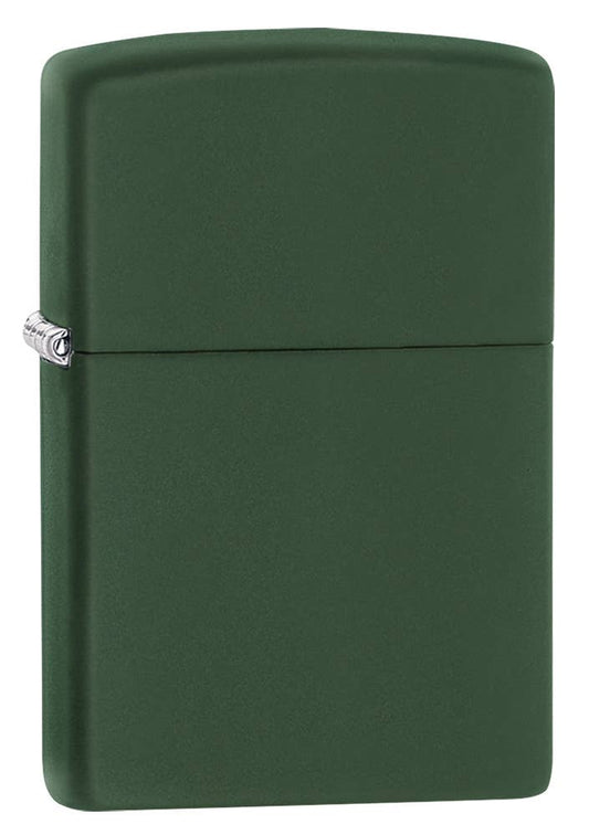 Reg Green Matte Zippo Lighter