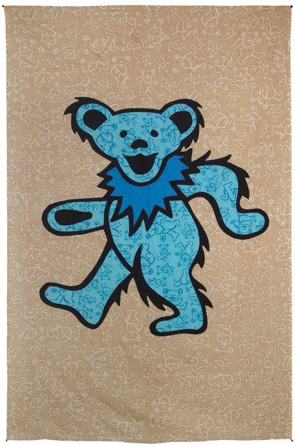 Grateful Dead Tapestry Dancing Bear 52x80" Hippie Tapestries