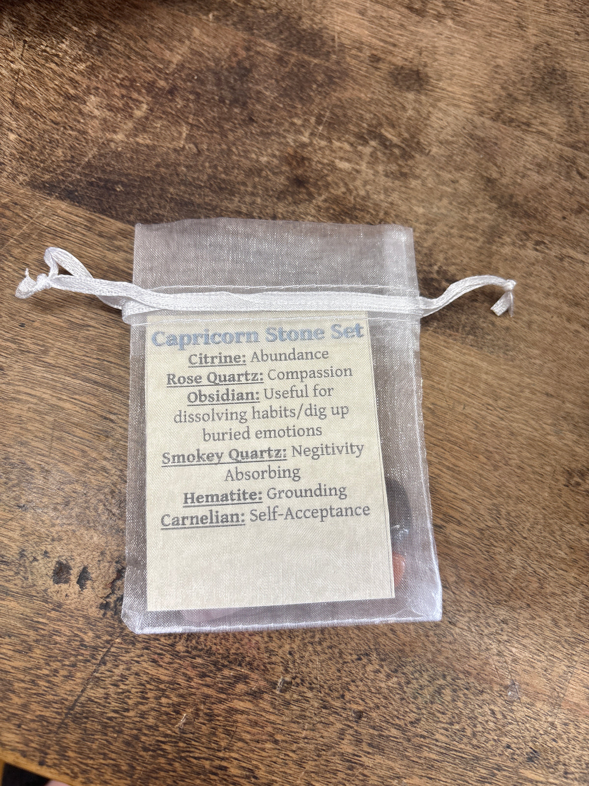 Zodiac Stone Set