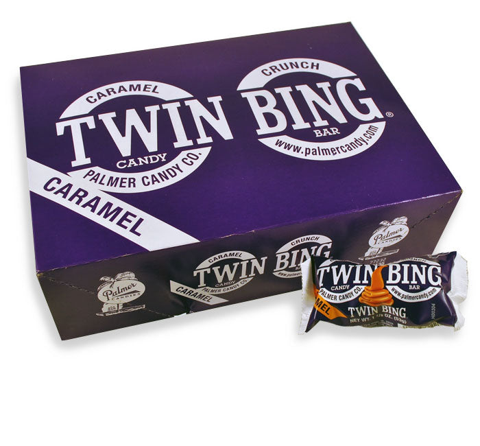Twin Bing Carame Crunch Candy Bar