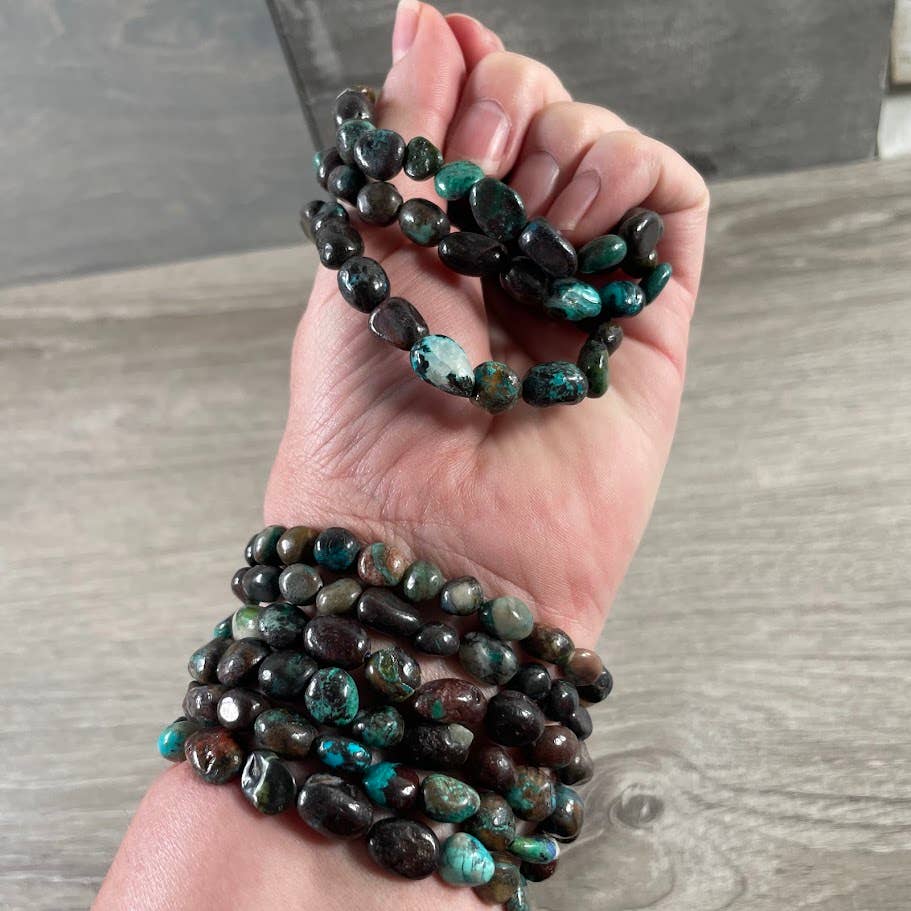 Small Nugget Gemstone Bracelet