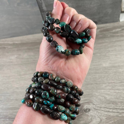 Small Nugget Gemstone Bracelet