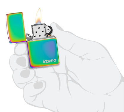 Zippo Classic Multi Color Zippo Logo Windproof Lighter