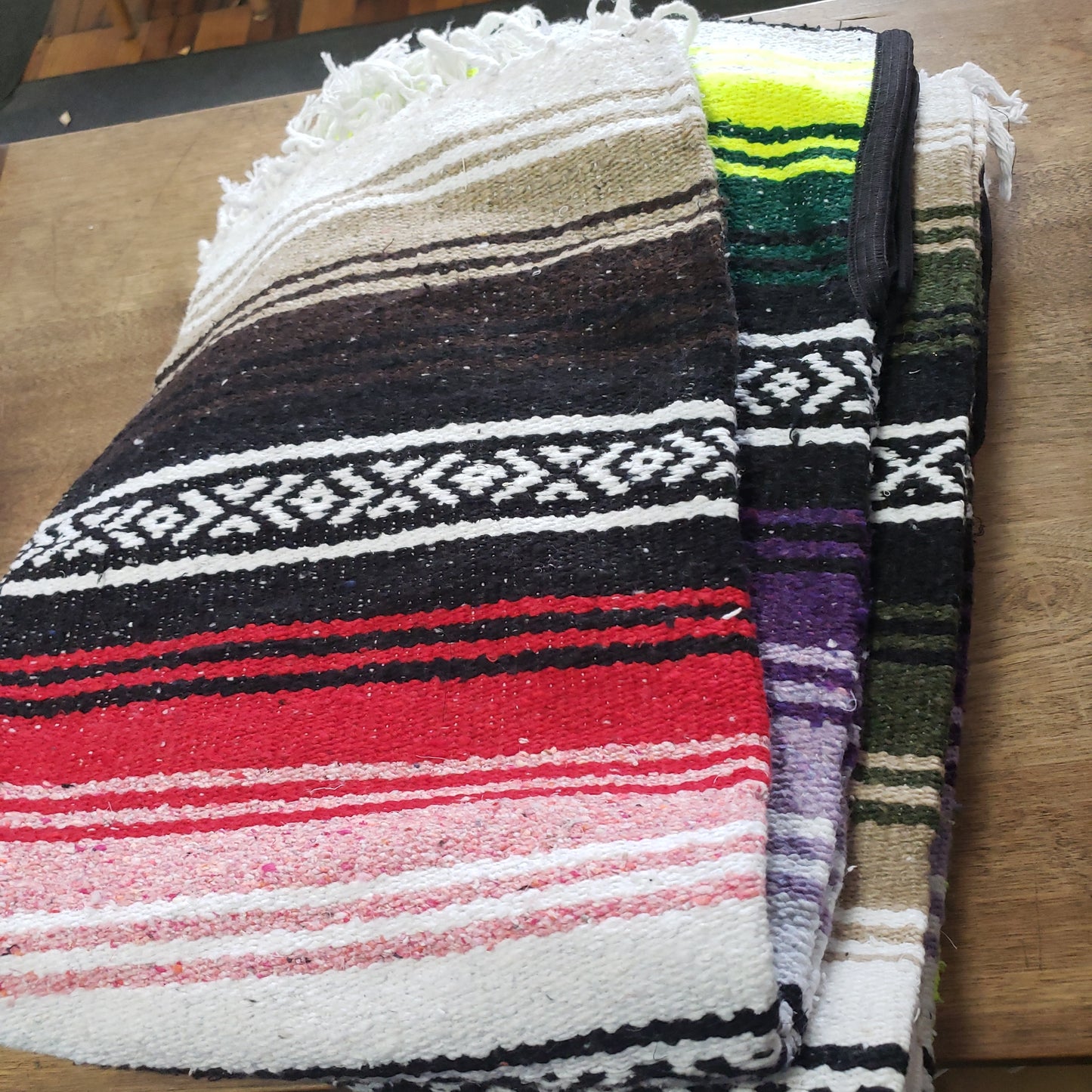Mexican Falsa Blanket Poncho