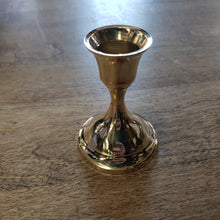 Load image into Gallery viewer, Brass Candle Holder Taper Tall