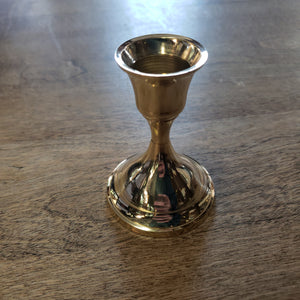 Brass Candle Holder Taper Tall