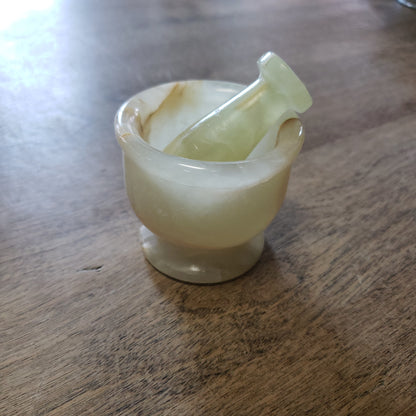 Onyx Mortar and pestle