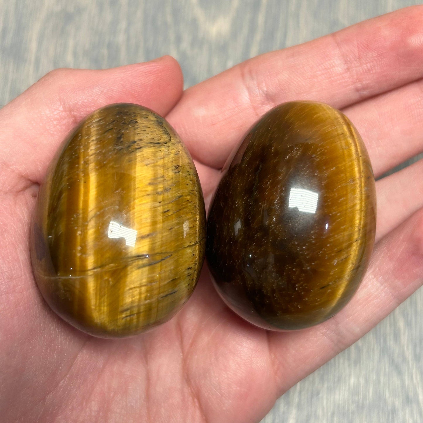 Gemstone Egg – Polished Crystal Decorative Stone