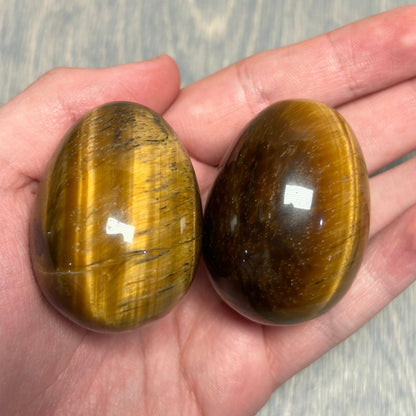Gemstone Egg – Polished Crystal Decorative Stone