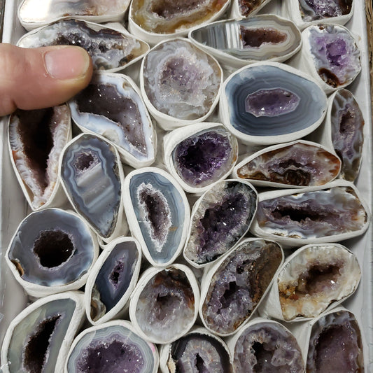 Occo Amethyst Agate Geode