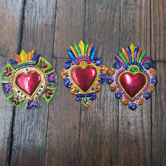 Sacred Heart Metal Hangings