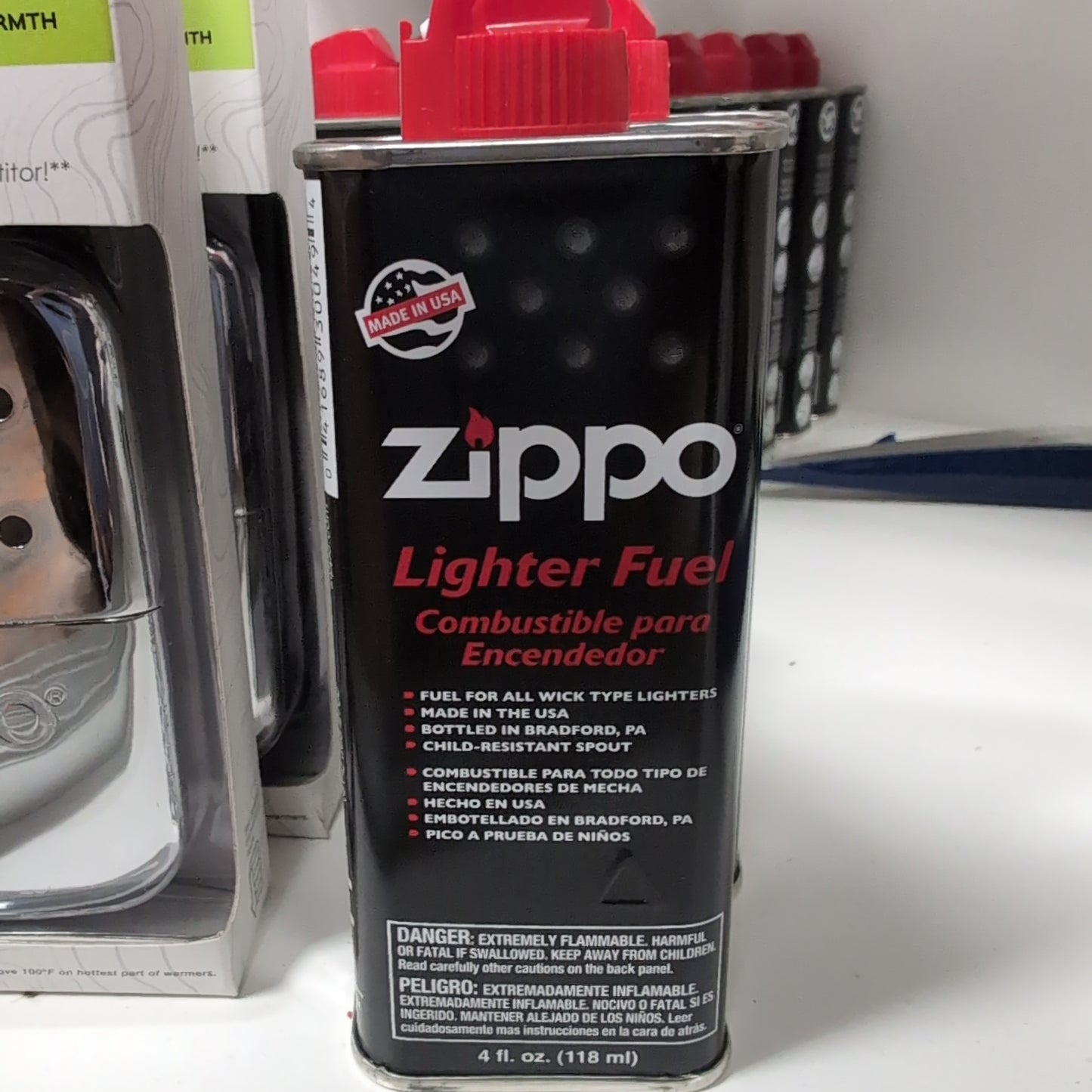 Zippo Lighter Fuel Fluid 4 fl oz