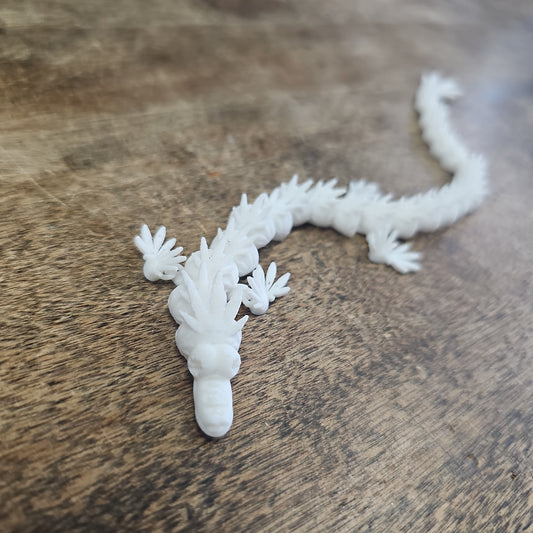 In-house 3D Print in Place Flexi Dragons