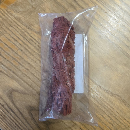 Red Sage Smudge Stick 5-6”
