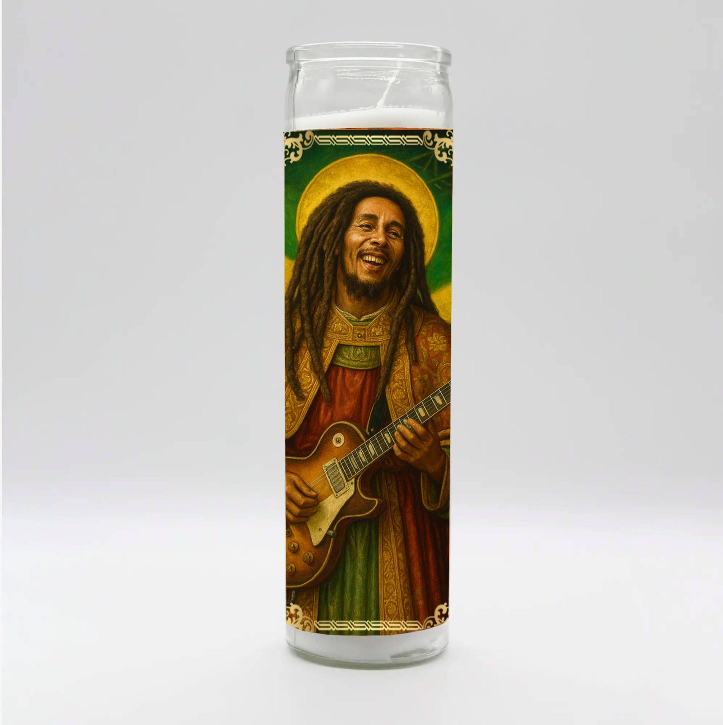 Saint King of Reggae Candle
