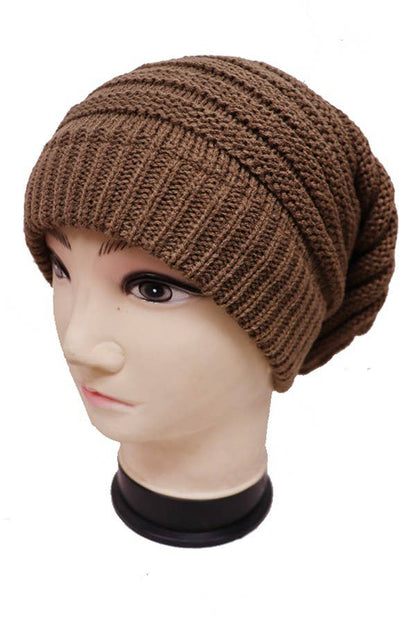 Extra Slouchy Long Knit Beanies