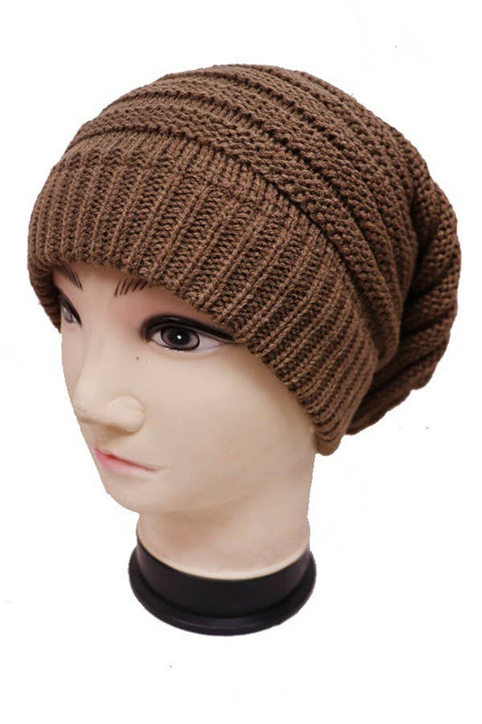Extra Slouchy Long Knit Beanies