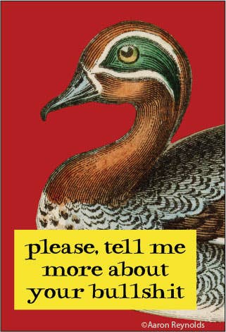 MAGNET: please, tell me more about your bullshit