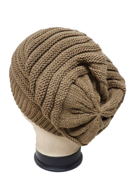 Extra Slouchy Long Knit Beanies