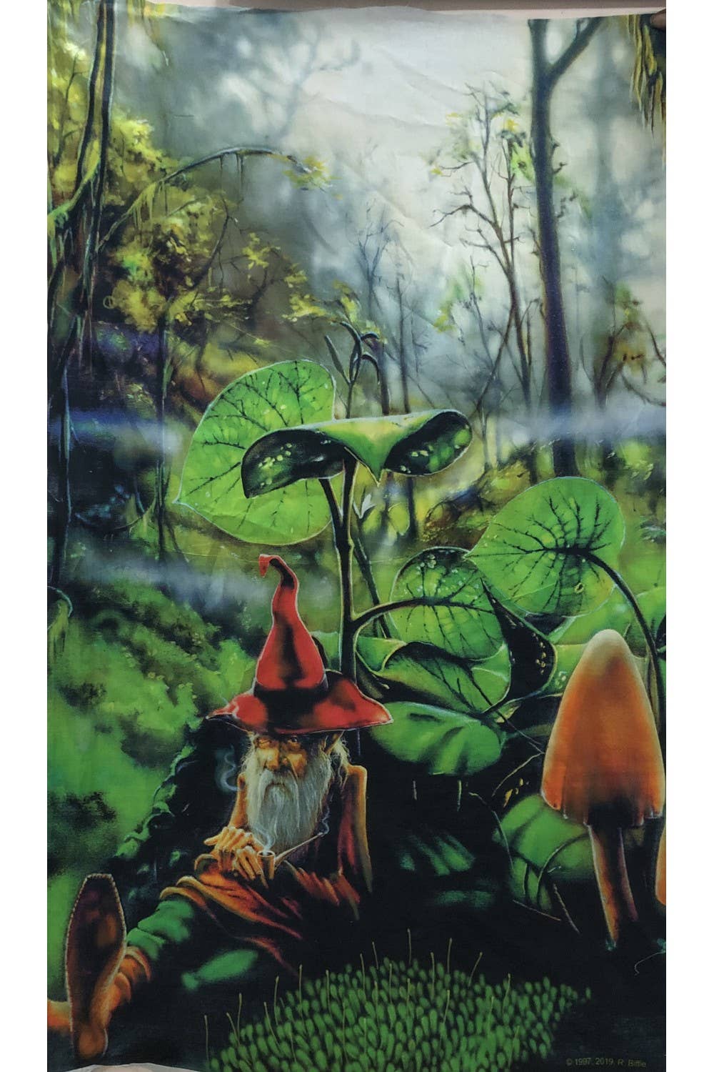 Heady Art Print Mini Tapestry Respite Gnome