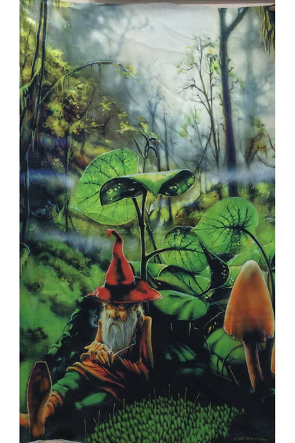 Heady Art Print Mini Tapestry Respite Gnome