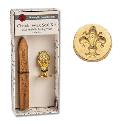 Florentine Brass Stamp  Wax Seal Kits-popular symbols
