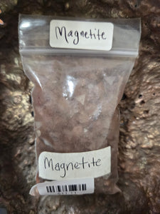 Magnetite Chips Bagged