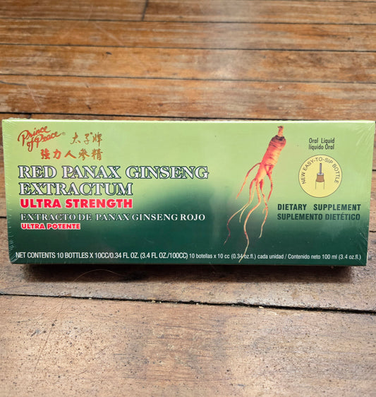 Red Panax Ginseng Extractum Ultra Strength Dietary Supplement (10 bottles)