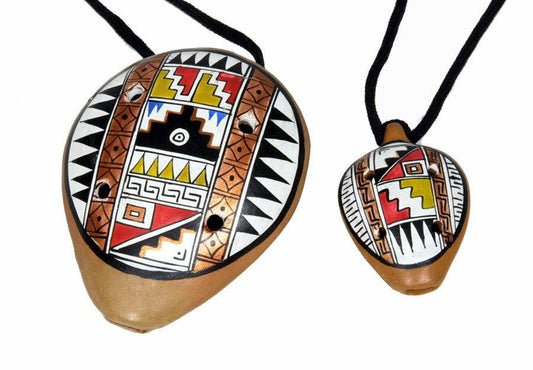 Traditional Ocarina Necklace Mini Instrument