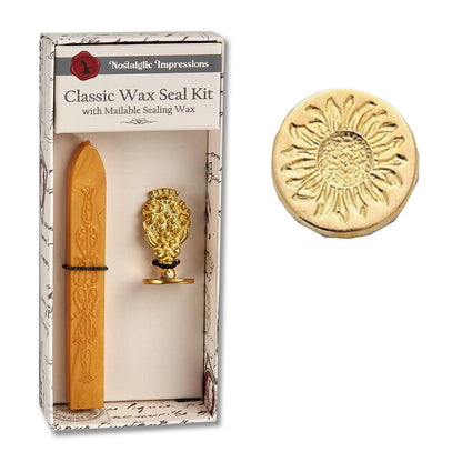 Florentine Brass Stamp  Wax Seal Kits-popular symbols