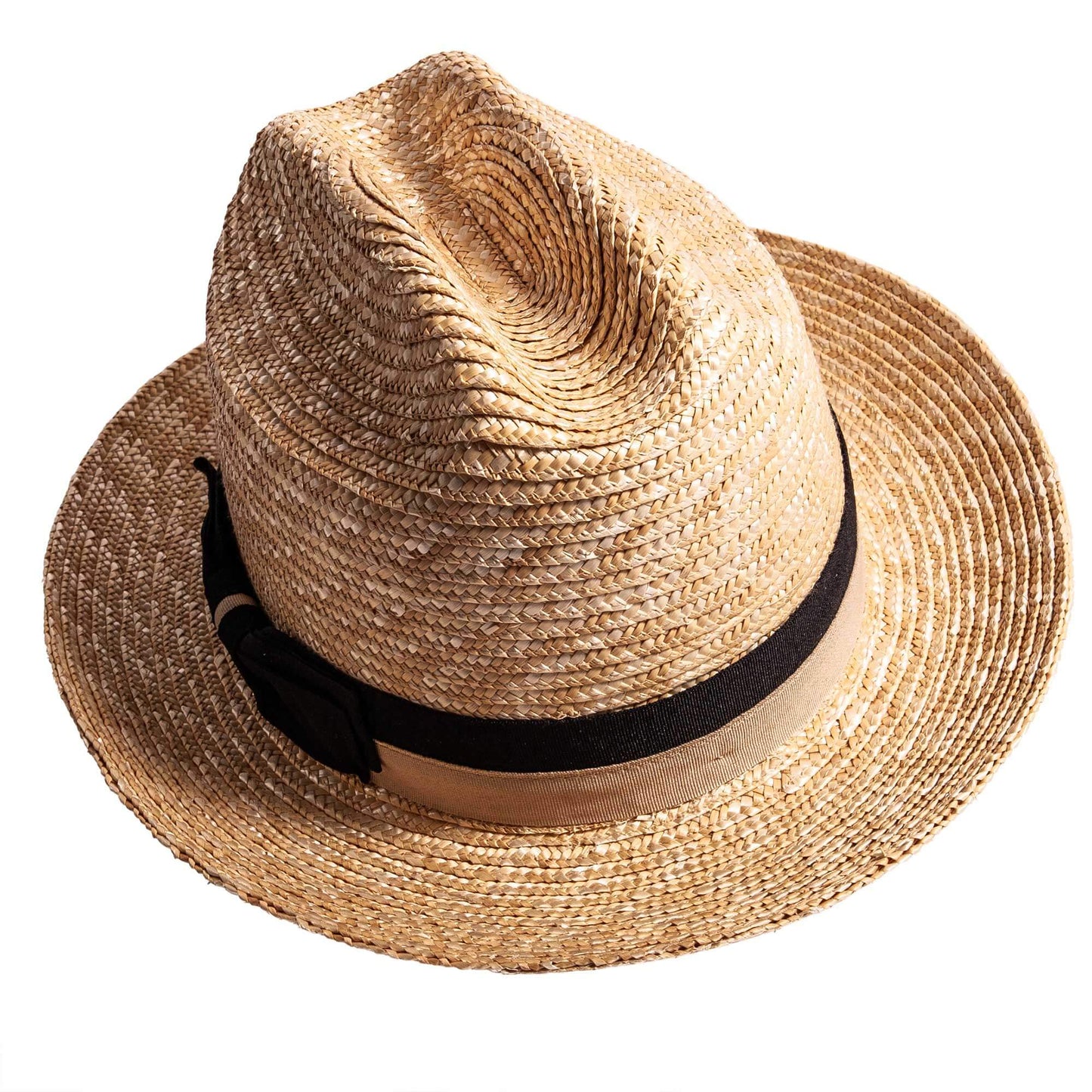 LBJ Wheat Straw Sun Hat - Style Sawyer