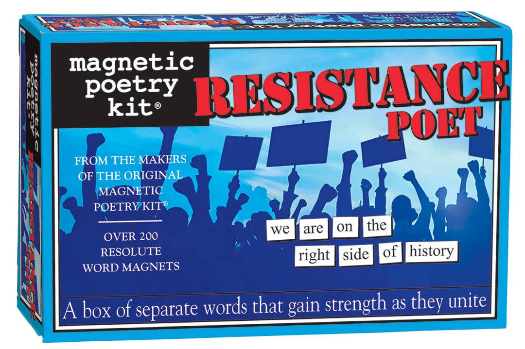 Resistance Poet Magnetic Poetry Kit