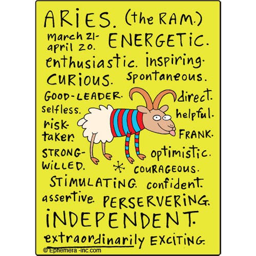Magnet-Aries nice  Clayboys