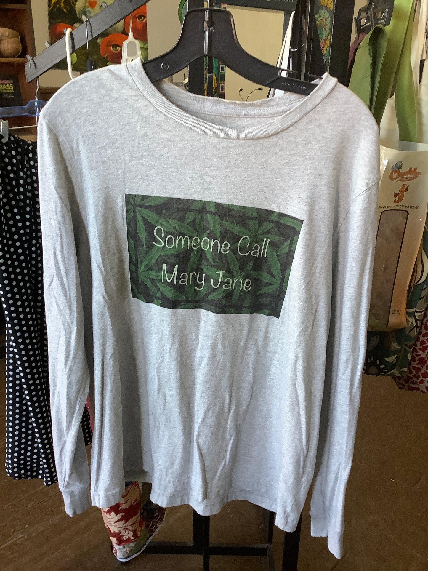Mary Ramos, long sleeve Mary Jane T-shirt