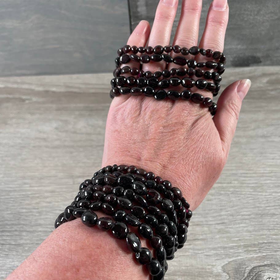 Small Nugget Gemstone Bracelet