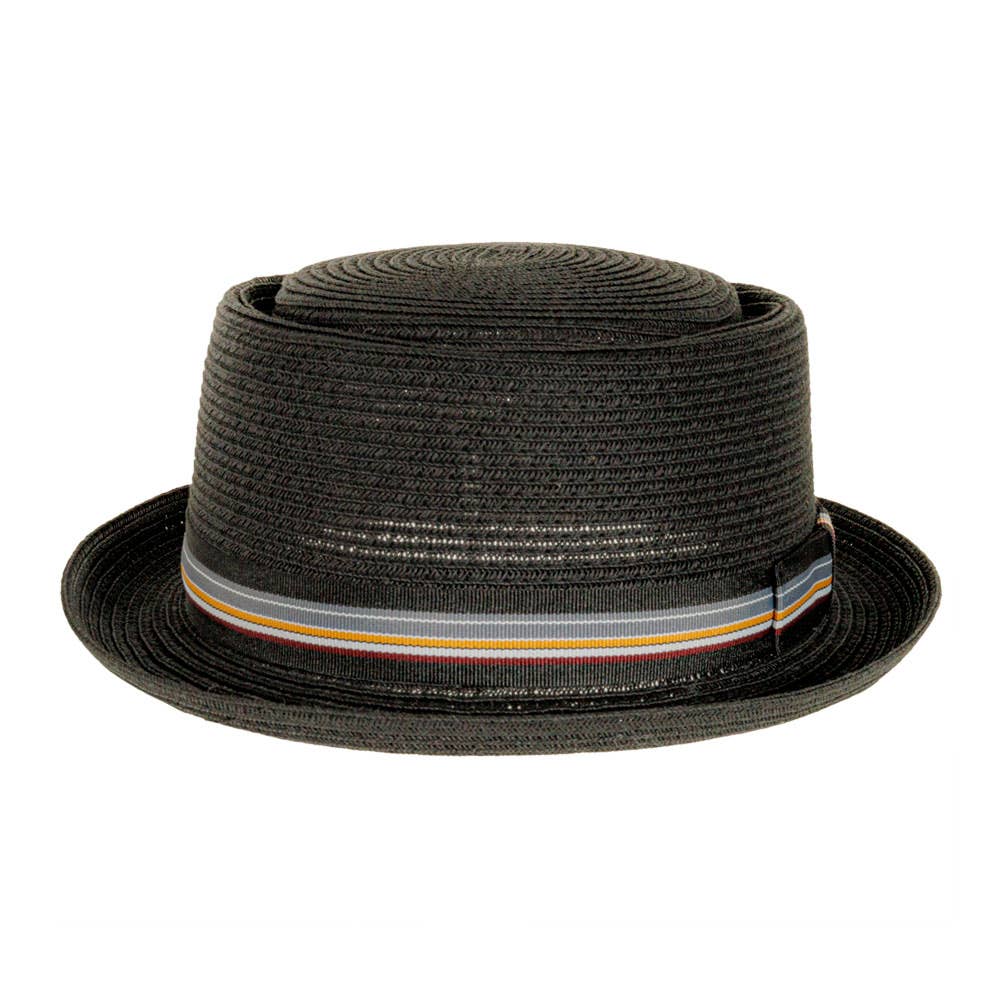 Fedora Straw Pork Pie Hat - Style Detroit
