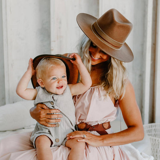 Wide Brim Australian Wool Felt - Style Jawa
