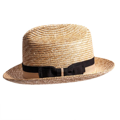 LBJ Wheat Straw Sun Hat - Style Sawyer
