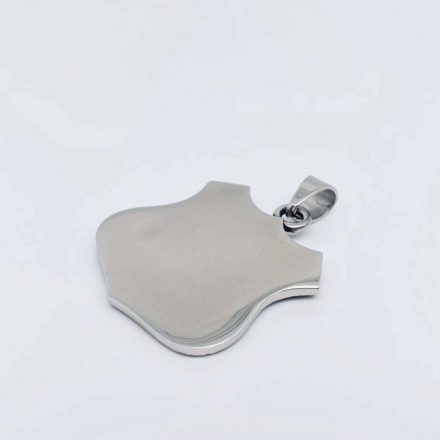 Motorcycle ROUTE 66 Stainless Steel Pendant
