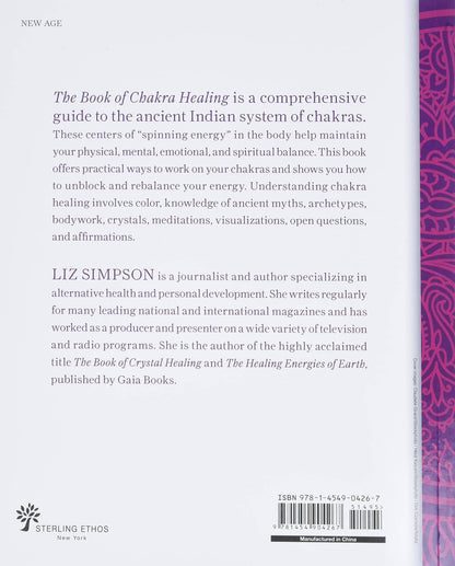 Book of Chakra Healing by Liz Simpson