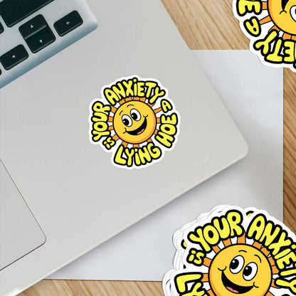 Anxiety Sunshine Sticker v2