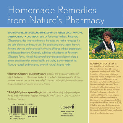 Rosemary Gladstar's Herbal Recipes For Vibrant Health