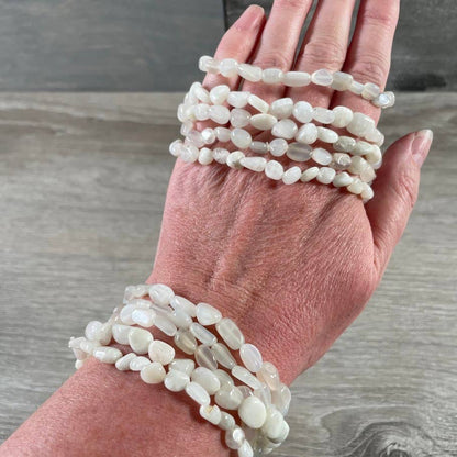 Small Nugget Gemstone Bracelet