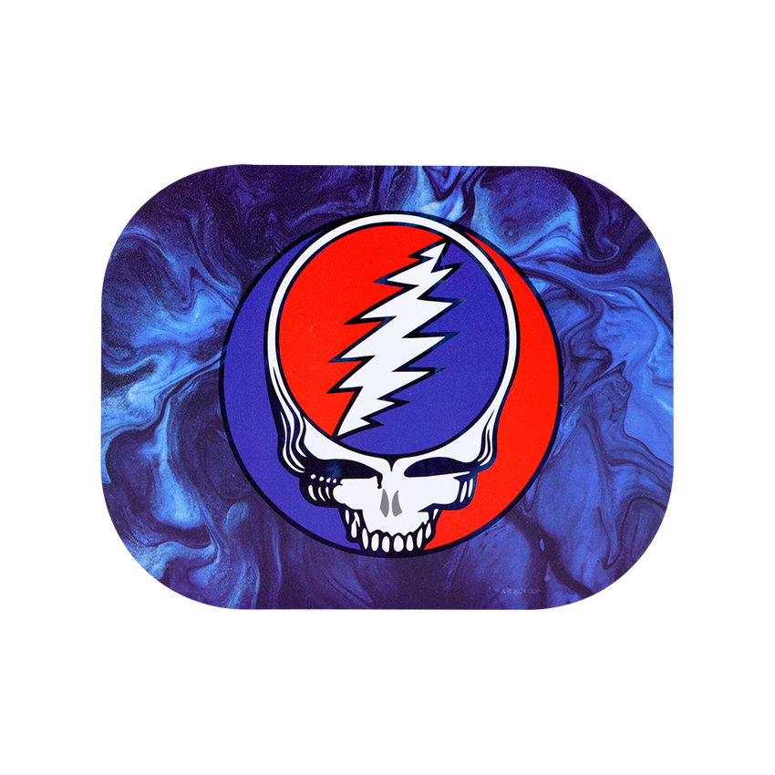 Mini SYF Swirls Grateful Dead Metal Tray w/ Magnetic Lid