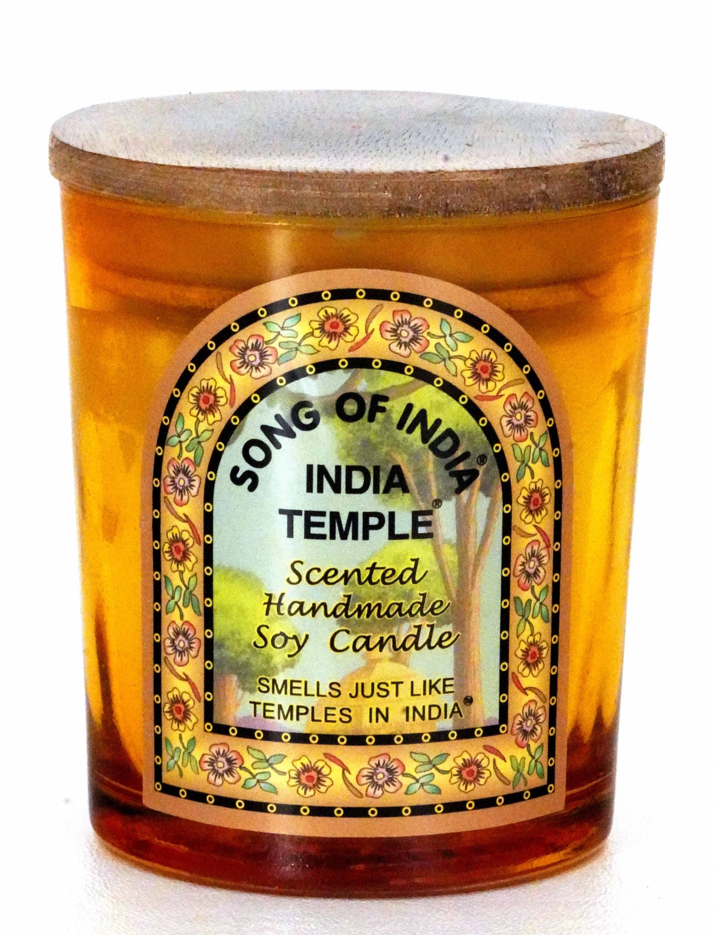 India Temple Candle
