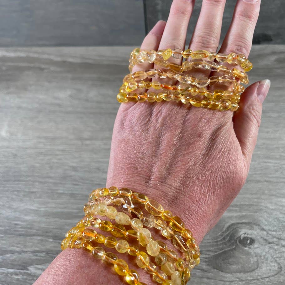 Small Nugget Gemstone Bracelet