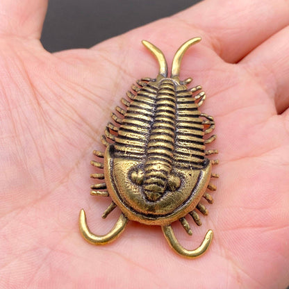 Brass Trilobite Crafts Desktop Ornaments Decoration