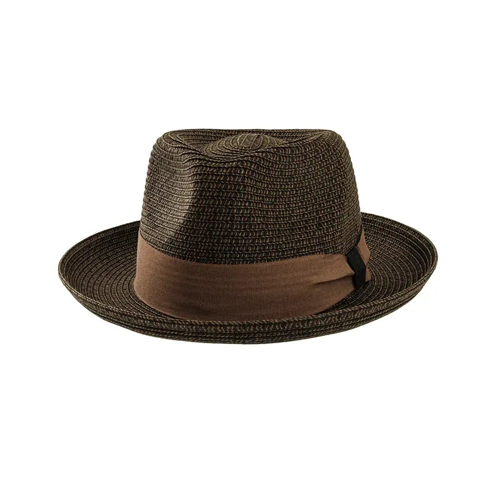 Soft Straw Fedora Hat - Style Coronado
